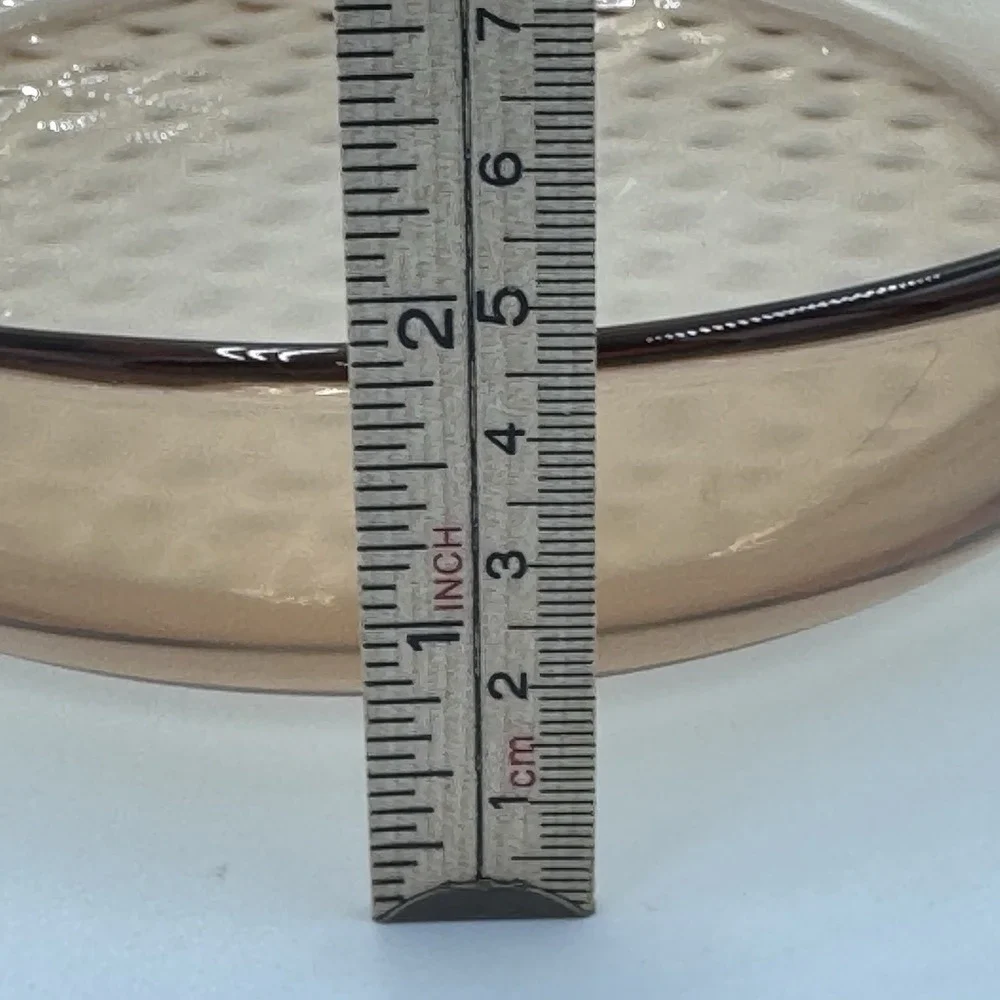 Vision‎ Corning Glass Fry Pan Waffle Base Amber 7